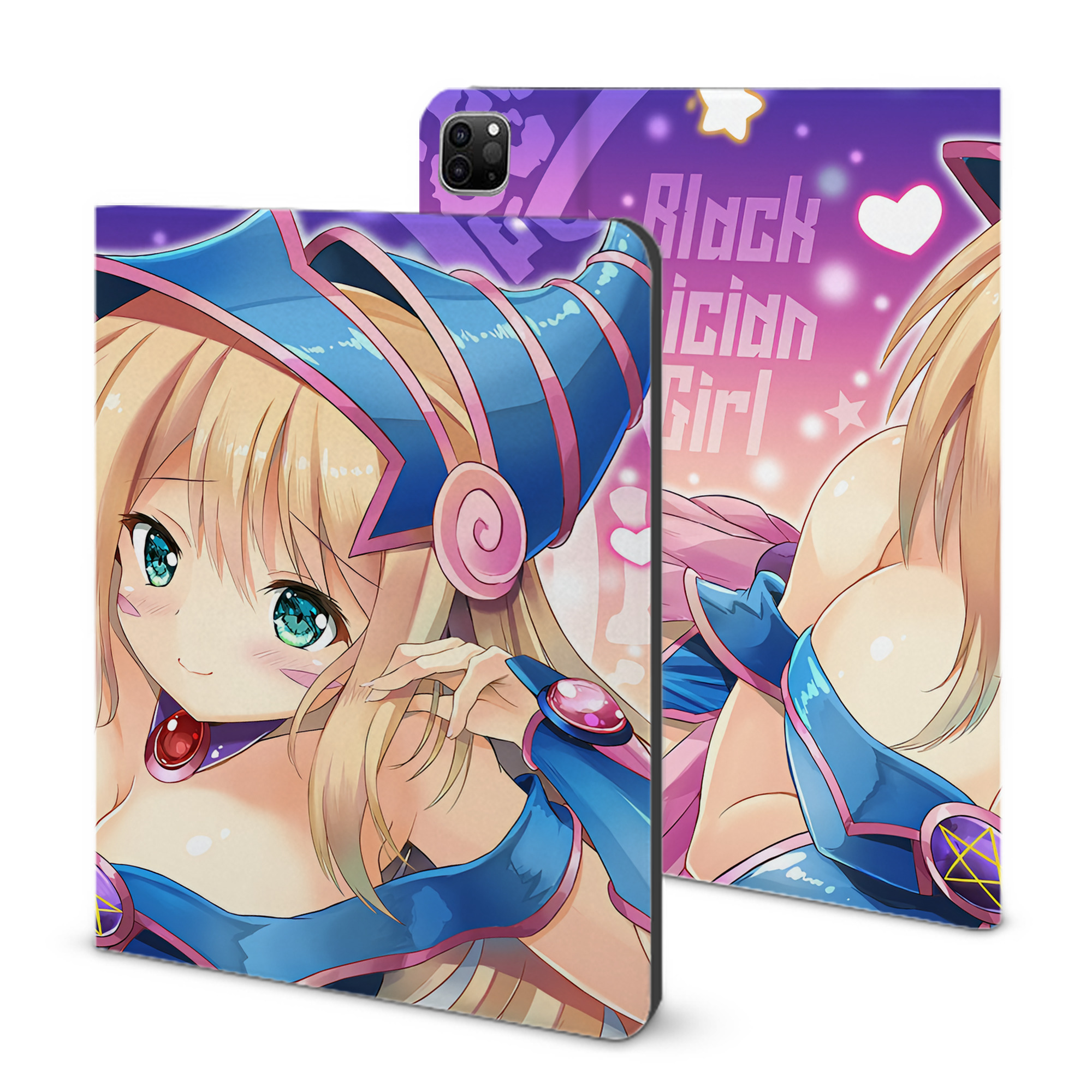 （画像用） 遊☆戯☆王 Yu-Gi-Oh! IPad ケース ブック型 PUレザー TPU 耐衝撃 軽量 薄型 ペン収納なし 全面保護 IPad 各モデル対応